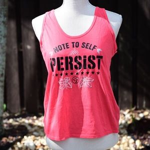 Zumba Note to Self Persist Cutout Tank